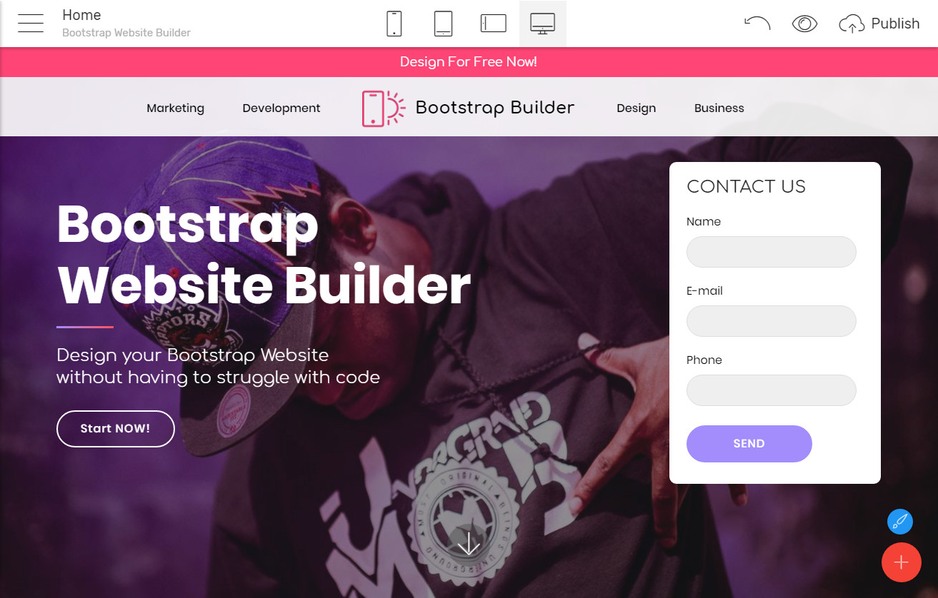 Responsive Page Builder