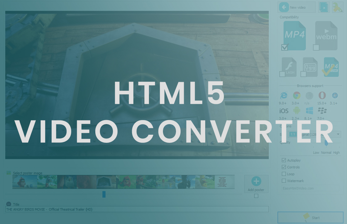 MP4 to HTML5
