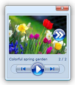 popup windows made with java Ajax Dynamic Photo Album Slide Source